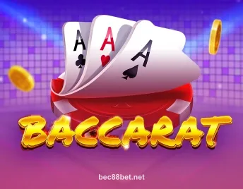 Hình ảnh trò chơi Baccarat tại bec88